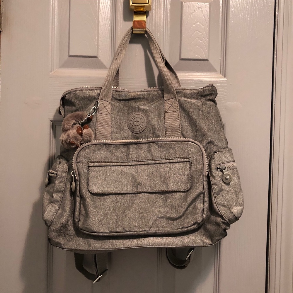 Kipling hang bag/backpack, convertible purse